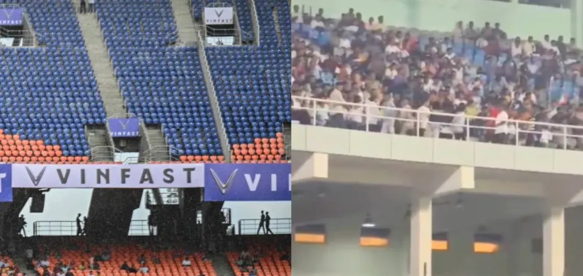 ഒന്നാം നിര കളിക്കുന്ന ടെസ്റ്റ് കാണാനായില്ല; ഇന്ത്യ എയുടെ ഏകദിനം കാണാൻ ഗ്യാലറിയിൽ കാണികളുടെ തിരക്ക്