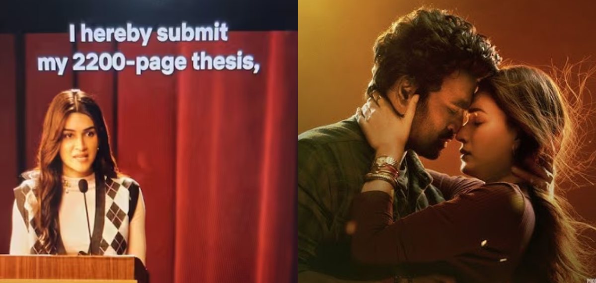 2,200 പേജുള്ള തീസിസോ? PhD ലെവൽ ട്രോളുകൾ വാങ്ങിക്കൂട്ടി തേരെ ഇഷ്ക് മേം