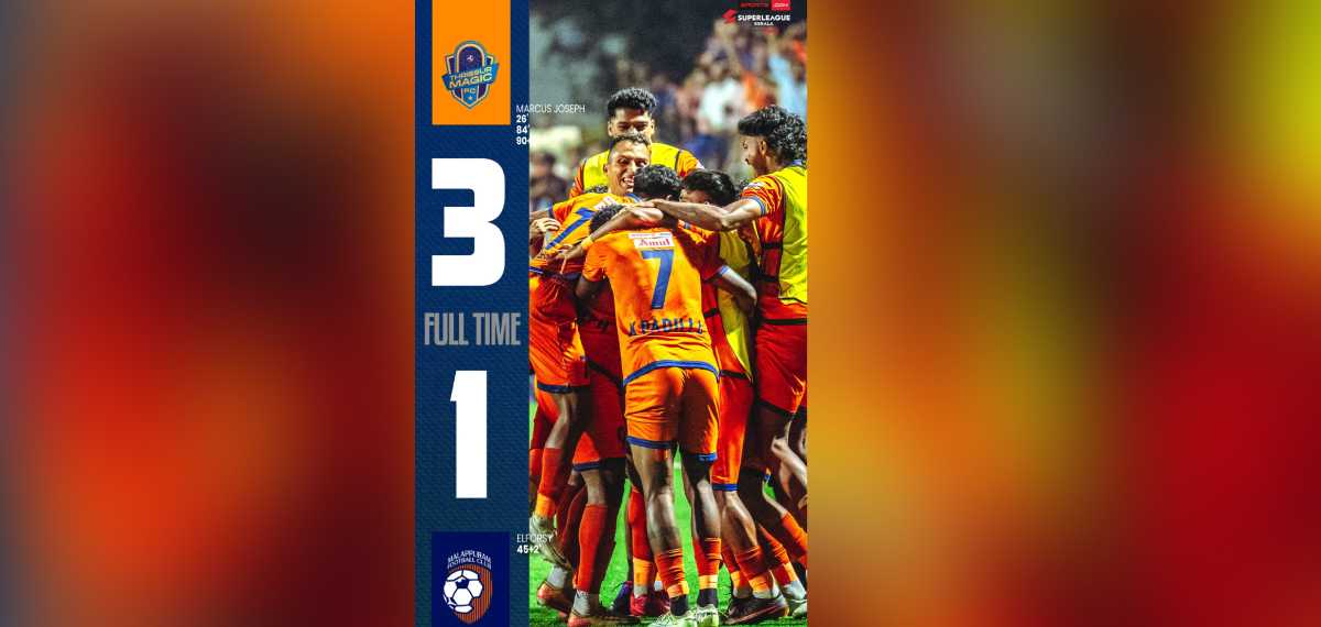 സൂപ്പര് ലീഗ് കേരള ഫൈനല്; മലപ്പുറം എഫ്സിയുടെ നെഞ്ചില് ആണിയടിച്ച് തൃശൂര് മാജിക് എഫ്സി
