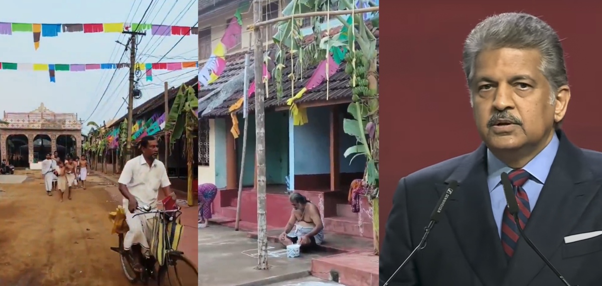 ആനന്ദ് മഹീന്ദ്രയെ വീണ്ടും മോഹിപ്പിച്ച് കേരളം; ആദ്യം കടമക്കുടി, ഇപ്പോൾ പാലക്കാട്ടെ അഗ്രഹാരങ്ങൾ