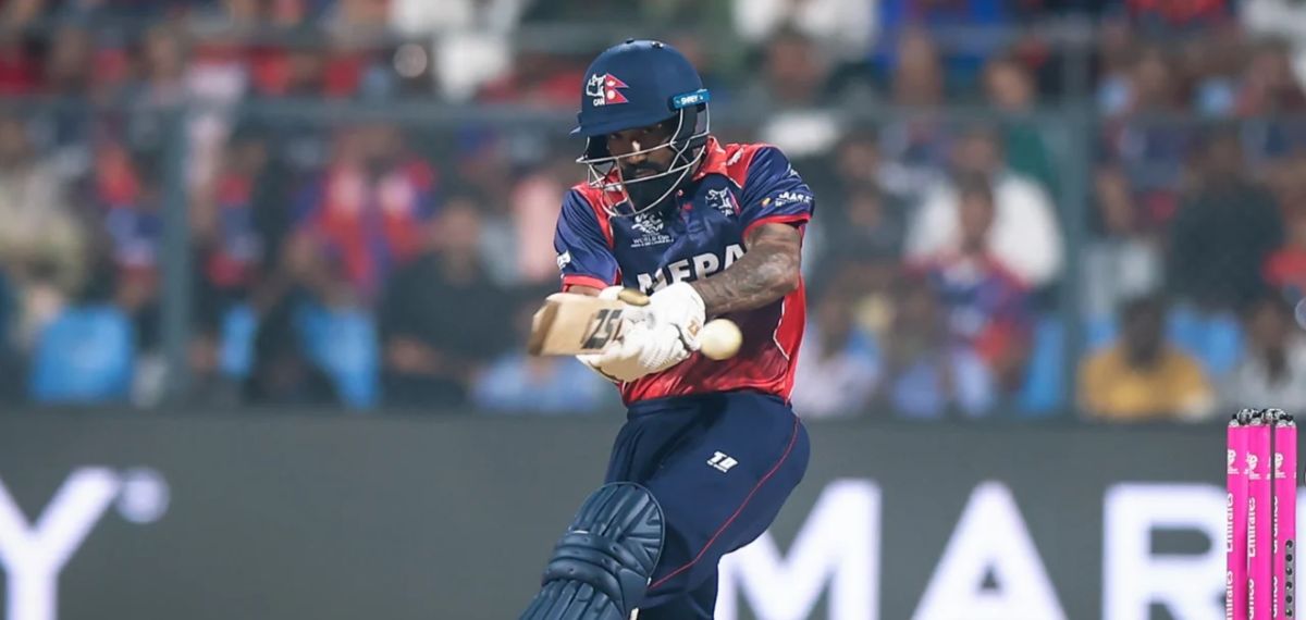 തകര്‍ത്തടിച്ച് ദീപേന്ദ്ര ഐറി; സ്‌കോട്‌ലന്‍ഡിനെ തോല്‍പ്പിച്ചു, ടി20 ലോകകപ്പില്‍ നേപ്പാളിന് ആദ്യവിജയം