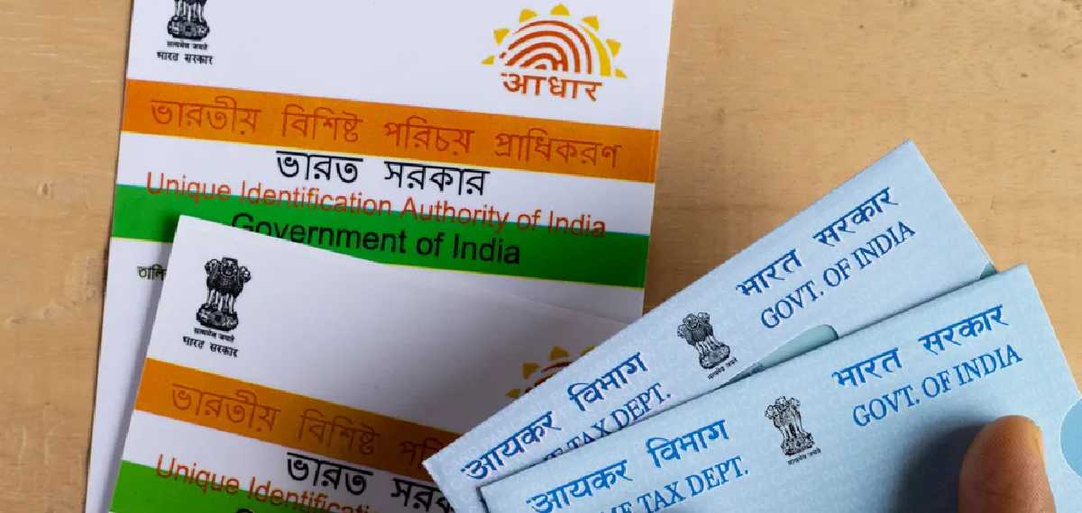 aadhar pan card link