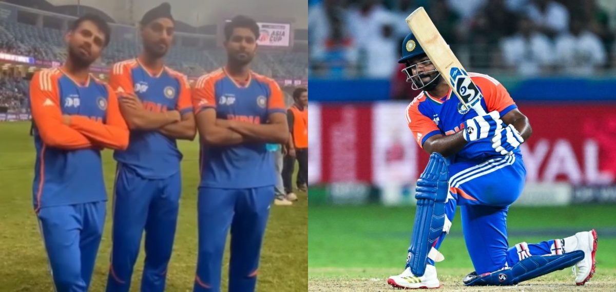 നീ ഞങ്ങളുടെ സഞ്ജു ചേട്ടനെ കളിയാക്കുമോ? പാകിസ്താൻ താരത്തെ ട്രോള്‍ ചെയ്ത് അർഷ്ദീപും കൂട്ടരും