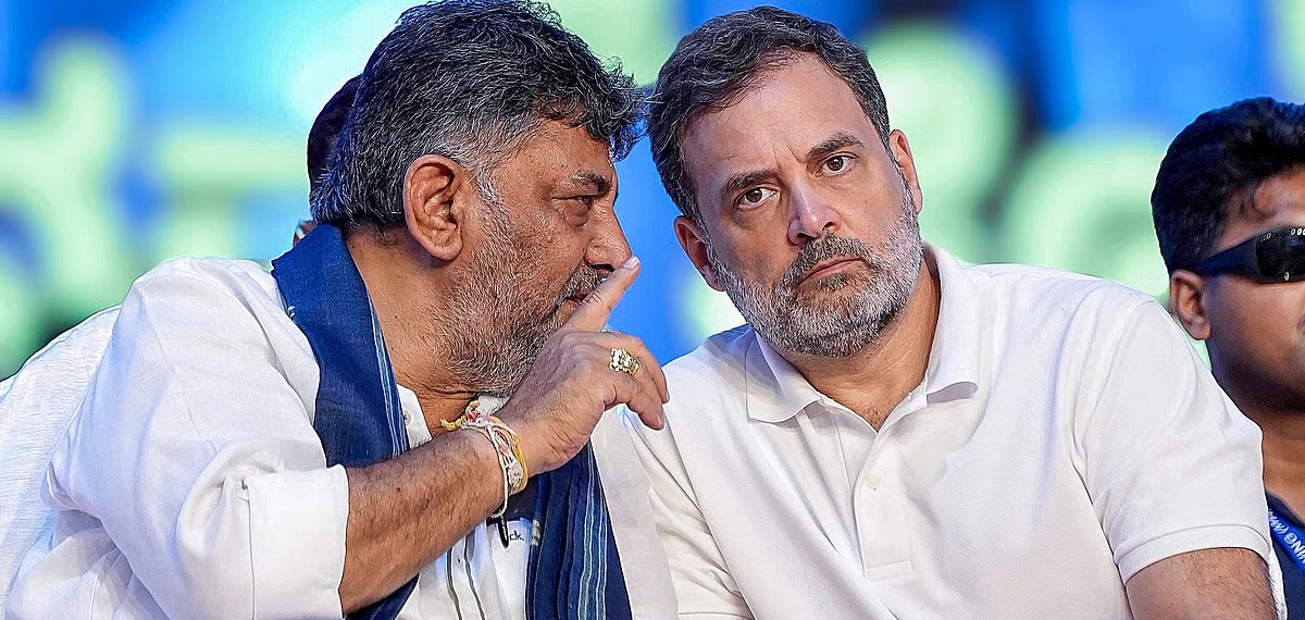 മുഖ്യമന്ത്രി കസേരക്കായുള്ള പിടിവലി; 'ദയവായി കാത്തിരിക്കൂ, ഞാന്‍ വിളിക്കാം' ശിവകുമാറിന് സന്ദേശമയച്ച് രാഹുല്‍