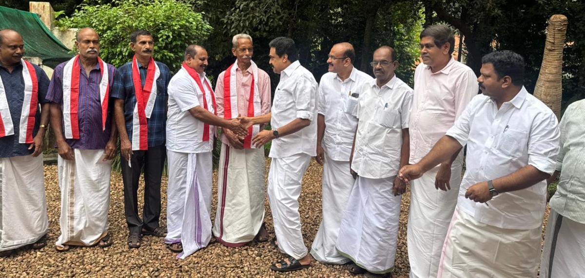 ഏറ്റുമാനൂർ കോൺഗ്രസിൽ കൊഴിഞ്ഞുപോക്ക് തുടരുന്നു; സിബി തടത്തിലും സഹപ്രവർത്തകരും കേരള കോൺഗ്രസി(എം)ലേക്ക്)