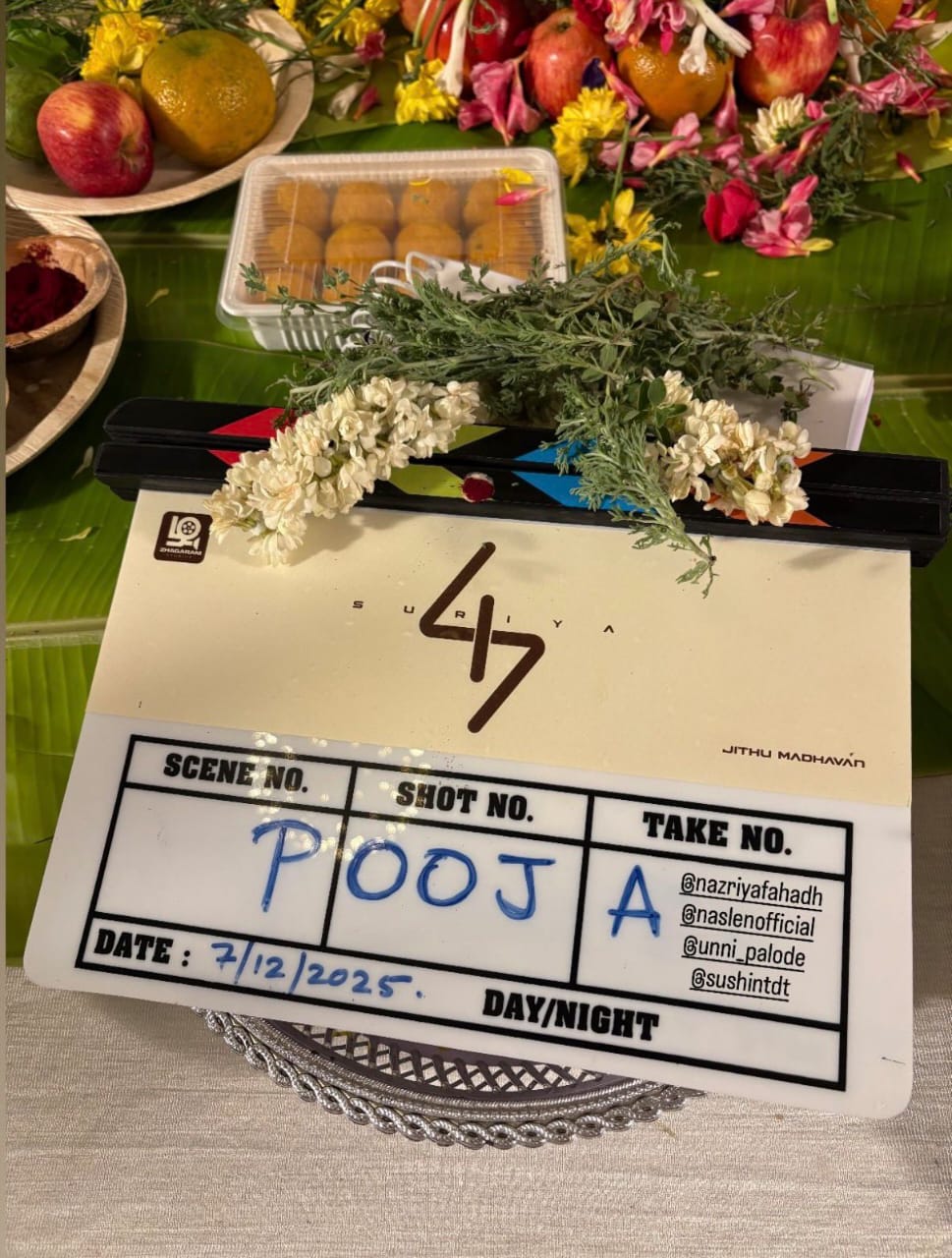 suriya 47 movie pooja