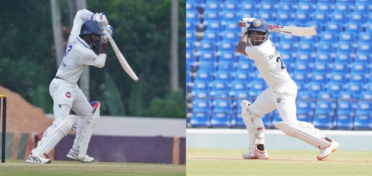 രഞ്ജി ട്രോഫിയിൽ കേരളത്തിന് രണ്ട് വിക്കറ്റ് നഷ്ടം; പ്രതീക്ഷ സച്ചിൻ-അപരാജിത് കൂട്ടുകെട്ടിൽ