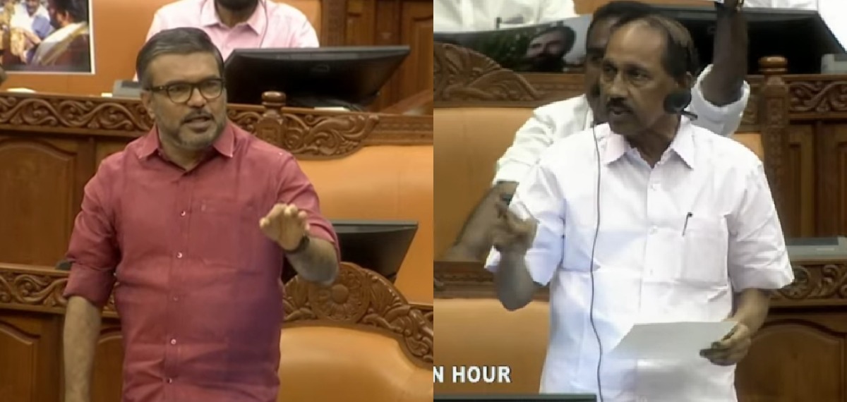 തന്ത്രിയെ അനാവശ്യമായി ജയിലിൽ അടച്ചെന്ന് കെ ബാബു, തന്ത്രിക്ക് എന്ത് പ്രത്യേക അവകാശമെന്ന് മന്ത്രി;സഭയിൽ വാക്പോര്