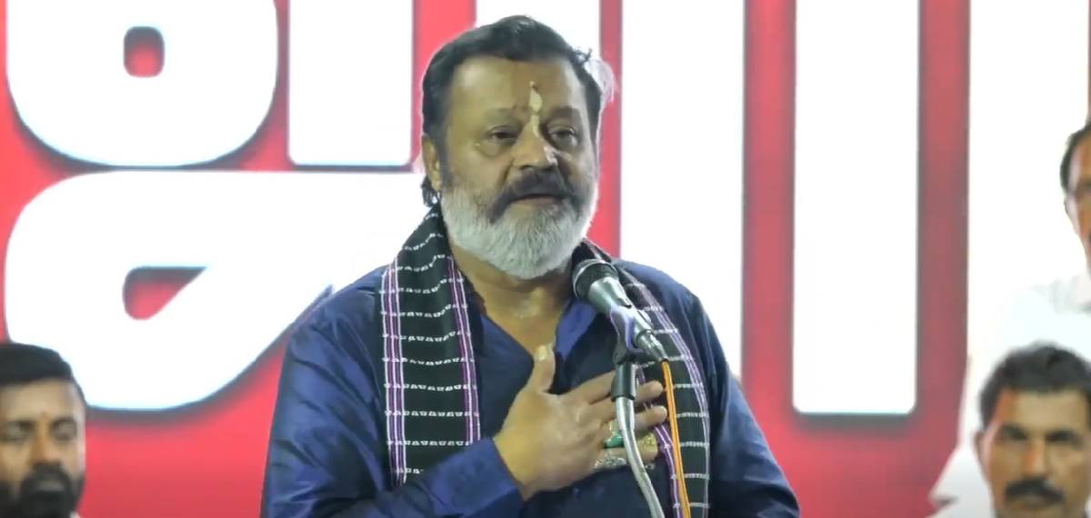 ഏപ്രിൽ ഒന്നിന് കേരളത്തിലെ വിശ്വാസികൾ വീടുകളിൽ ചിരാത് തെളിയിക്കണം: സുരേഷ് ഗോപി