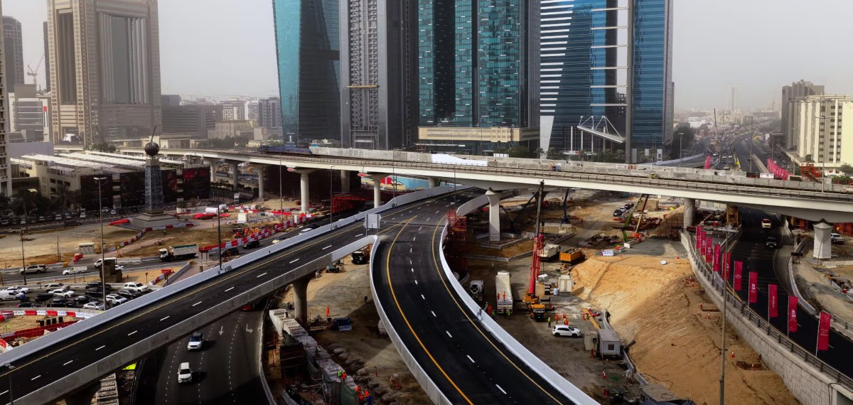 ദുബായ് വേള്‍ഡ് ട്രേഡ് സെന്റര്‍ റൗണ്ട് എബൗട്ടിലെ ഗതാഗതക്കുരുക്കിന് ആശ്വാസം; പുതിയ പാലം തുറന്ന് ആർടിഎ