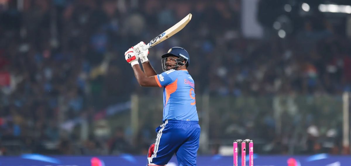 ഈഡനില്‍ ചേട്ടന്റെ അതിരടി; വിന്‍ഡീസിനെതിരെ സഞ്ജുവിന് അര്‍ധ സെഞ്ച്വറി