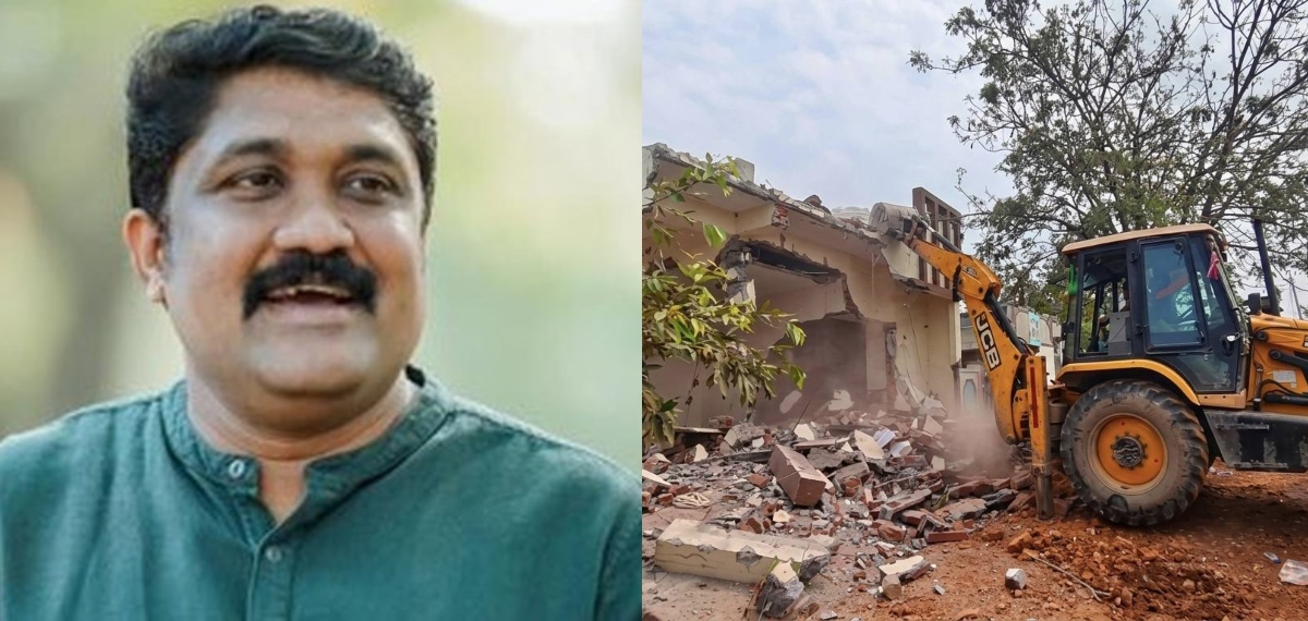 ബുൾഡോസർ രാജ് പ്രയോഗിച്ചതിലൂടെ കോൺഗ്രസ് തകർത്തത് ചരിത്രവും വിപ്ലവകരവുമായ ഒരു പോരാട്ടത്തിന്റെ സ്മരണകളെ: എ എ റഹീം