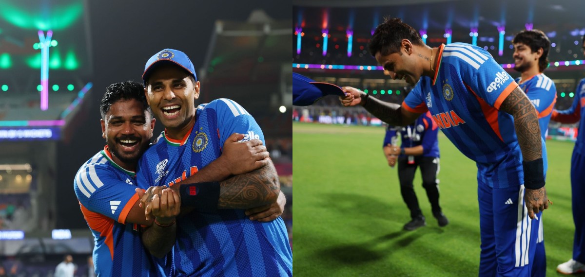 ഇതിലും വലിയ അംഗീകാരം എന്ത് വേണം!; മത്സര ശേഷം സഞ്ജുവിന് ക്യാപ്റ്റൻ സൂര്യയുടെ നന്ദിപ്രകടനം