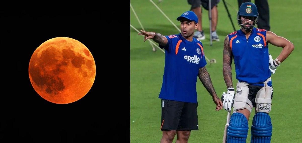 ചന്ദ്രഗ്രഹണം; സെമി ഫൈനലിന് മുൻപായുള്ള പരിശീലന സെഷൻ വൈകിപ്പിച്ച് ഇന്ത്യൻ ടീം