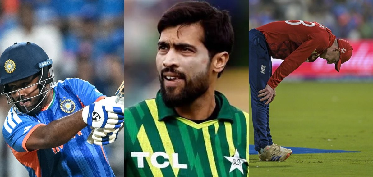 'സഞ്ജുവിന്റെ ക്യാച്ചെടുത്തിരുന്നെങ്കിൽ  ഇംഗ്ലണ്ട് ജയിച്ചേനേ'; ഇന്ത്യ തോൽക്കുമെന്ന പ്രവചനം ന്യായീകരിച്ച്‌ ആമിർ