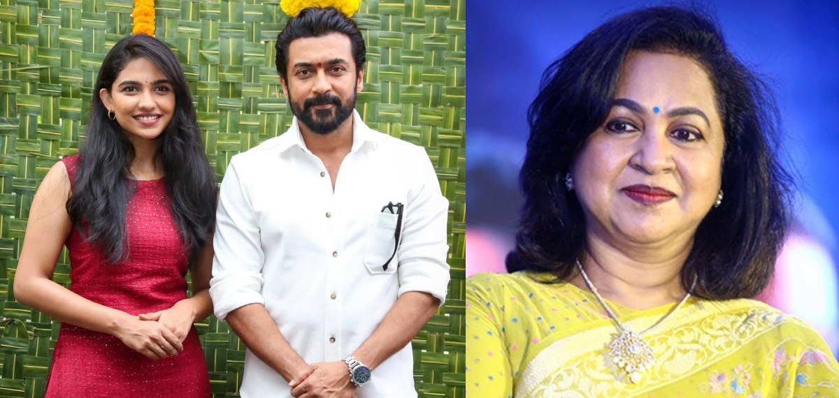 സൈഡ് റോളിൽ നിന്ന് ഹീറോയിൻ വരെ എത്തി, സൂര്യയ്ക്ക് ജോഡിയായി,' മമിതയെ പുകഴ്ത്തി രാധിക