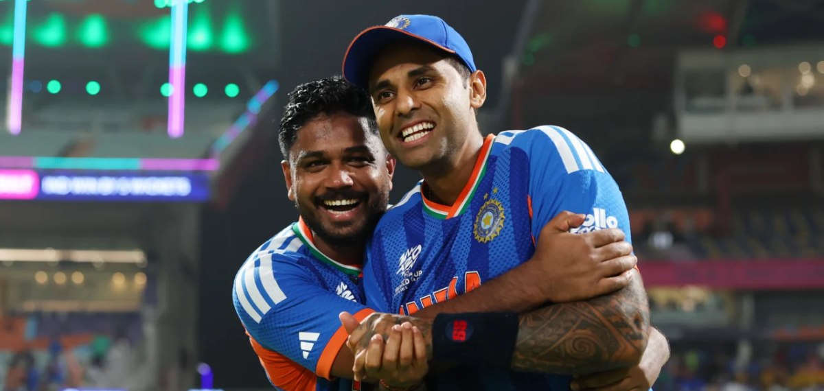 'സഞ്ജു ടീമില്‍ ഇല്ലാത്ത സമയത്തും കഠിനാധ്വാനം ചെയ്യുന്ന താരം'; പ്രശംസിച്ച് സൂര്യകുമാര്‍ യാദവ്‌