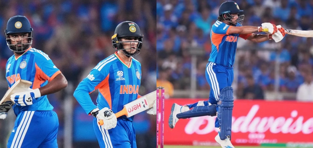 സഞ്ജു താണ്ഡവം; വെടിക്കെട്ട് ഫിഫ്റ്റിയുമായി ഇഷാനും അഭിഷേകും; ഇന്ത്യയ്ക്ക് കൂറ്റൻ സ്കോർ