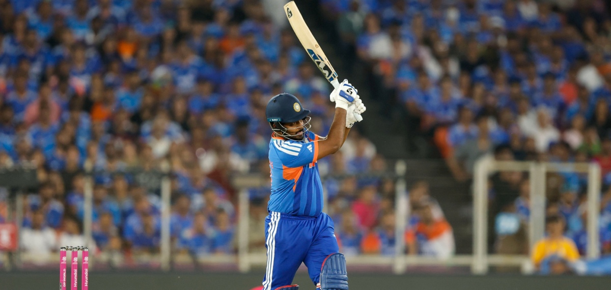 'സാംസൺ'ഡേ; കിവികളെ വീഴ്ത്തി ഇന്ത്യയ്ക്ക് മൂന്നാം ടി 20 ലോക കിരീടം