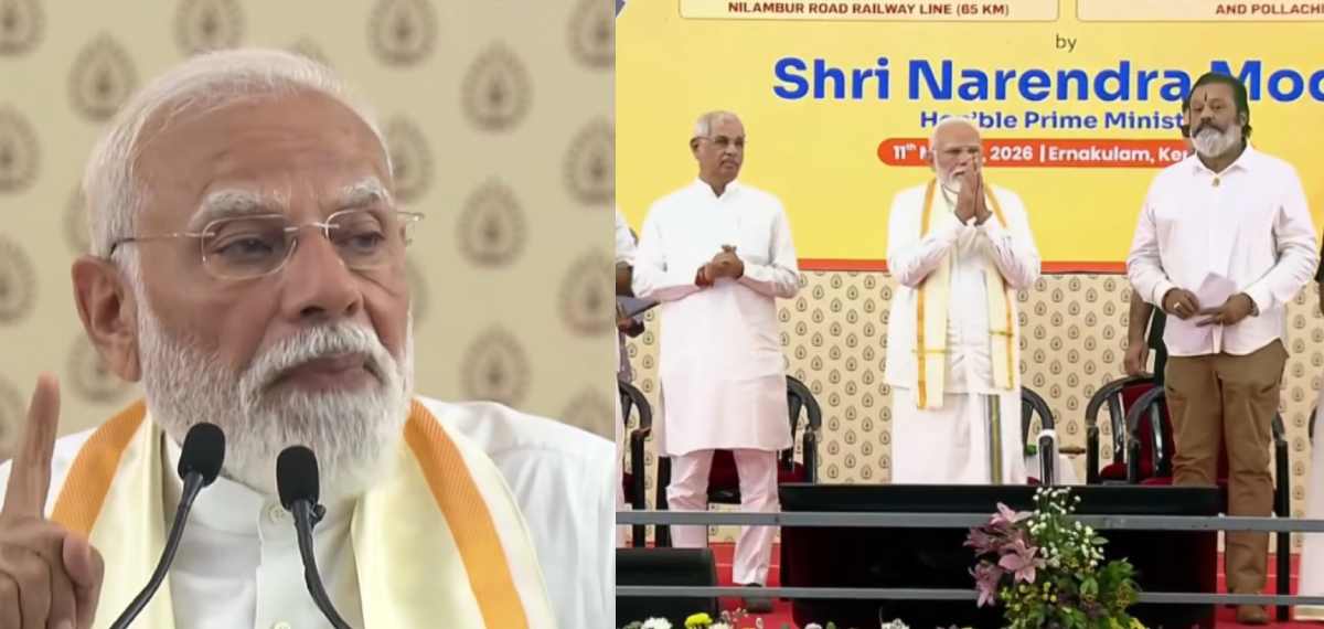വിവിധ പദ്ധതികളുടെ ഉദ്ഘാടനം നിര്‍വഹിച്ച് പ്രധാനമന്ത്രി; ബഹിഷ്‌കരിച്ച് സംസ്ഥാന സര്‍ക്കാര്‍
