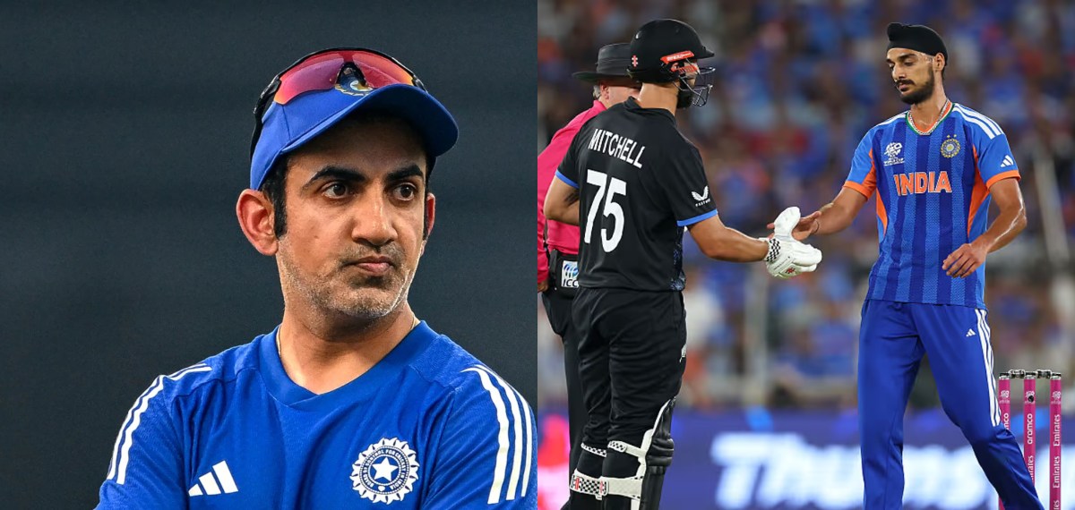 'മിച്ചലിനോട് സോറി പറയേണ്ടിയിരുന്നില്ല'; അര്‍ഷ്ദീപിനെ പിന്തുണച്ച് ഗൗതം ഗംഭീര്‍