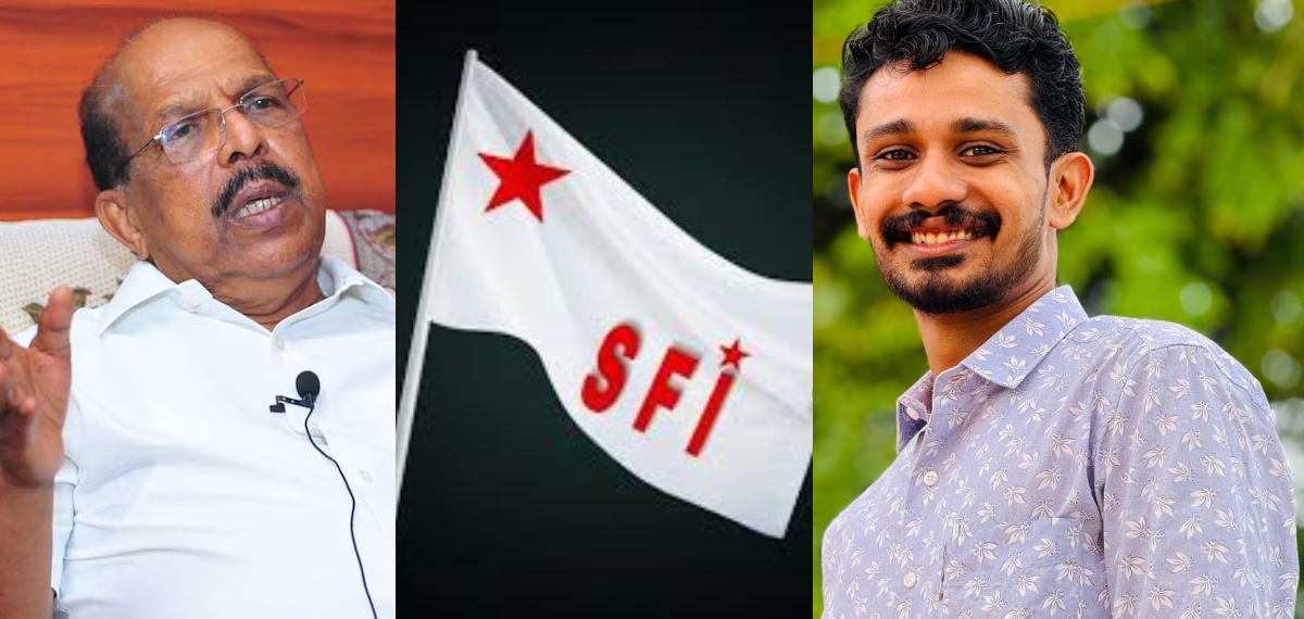 തള്ളി പറയുന്നത് ചെങ്കൊടിയേയും സ്വന്തം സഹോദരന്റെ രക്തസാക്ഷിത്വത്തെയും; ജി സുധാകരനെ യൂദാസിനോട് ഉപമിച്ച് എസ്എഫ്ഐ