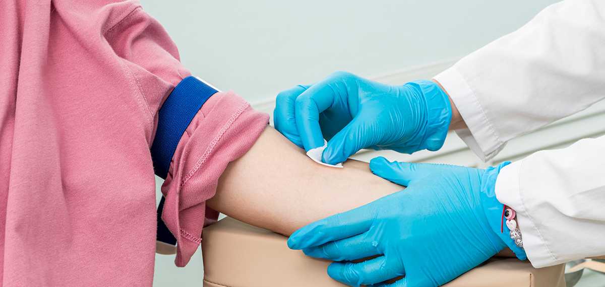 medical lab test youth