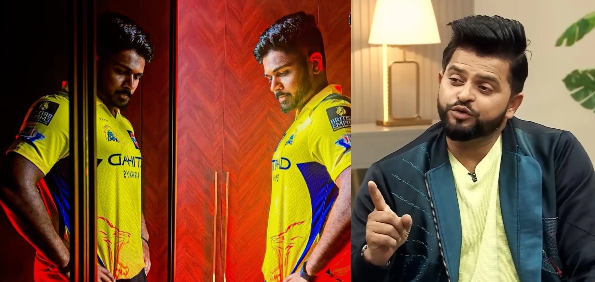 'സിഎസ്‌കെയില്‍ സഞ്ജു ഇറങ്ങേണ്ടത് ഓപ്പണിങ്ങില്‍ അല്ല'; മാസ്റ്റർ പ്ലാനുമായി സുരേഷ് റെയ്‌ന