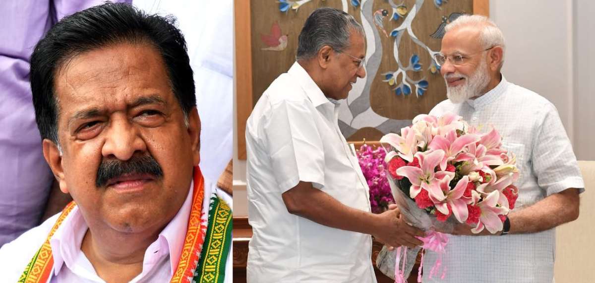 '2021 മുതല്‍ ബിജെപി-സിപിഐഎം ധാരണ, തുടര്‍ഭരണം സാധ്യമായത് അങ്ങനെ'; ഡീല്‍ ആരോപണം ശക്തമാക്കി രമേശ് ചെന്നിത്തല