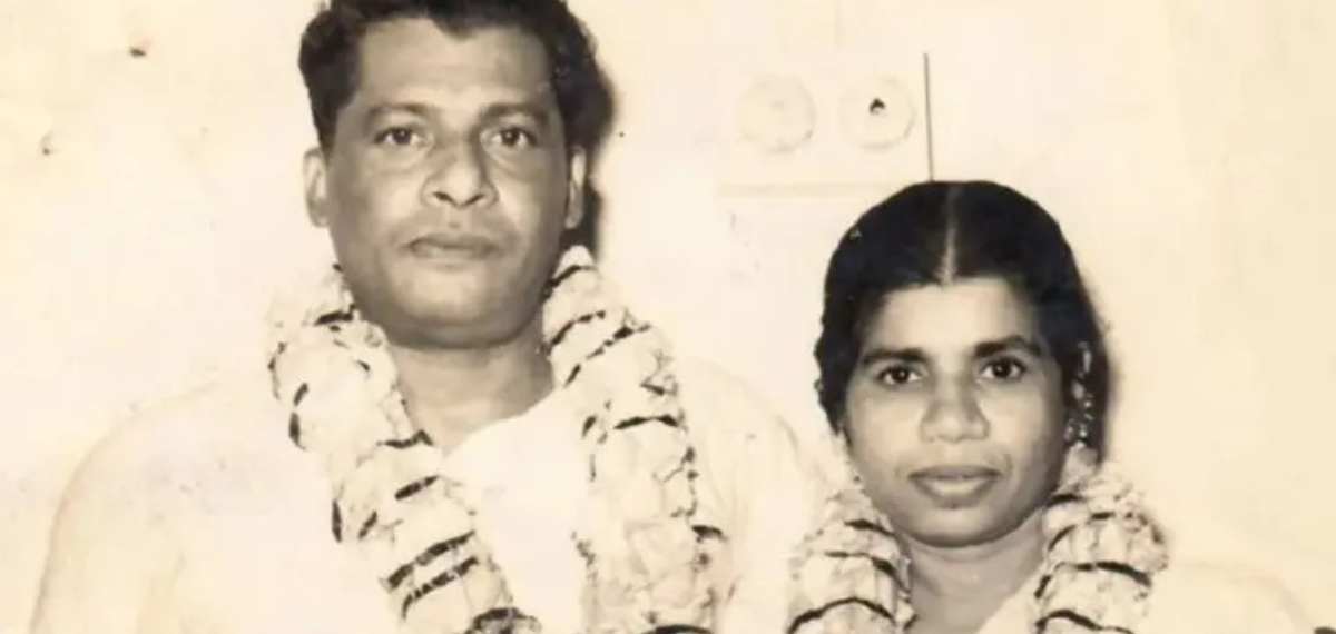 T V Thomas and K R Gouriyamma