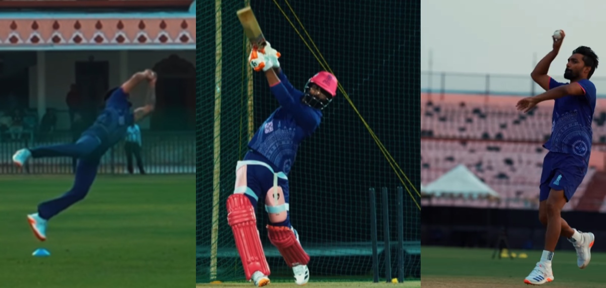 സഞ്ജു ഇല്ലെങ്കിലെന്ത്, ഞങ്ങടെ പിള്ളേർ സ്ട്രോങ്ങാ...ആർആർ പ്രാക്ടീസ് മാച്ചിൽ തകർത്താടി താരങ്ങൾ