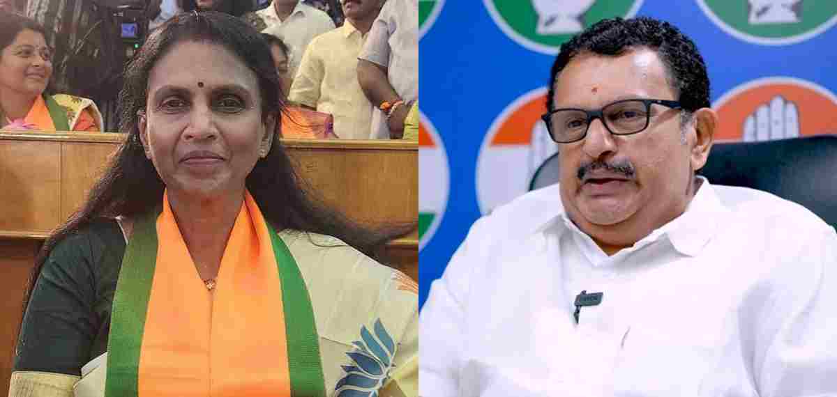 ധൈര്യമുണ്ടെങ്കില് കൗണ്സിലറുടെ പേര് വെളിപ്പെടുത്തട്ടെ; ഡീല് ആരോപണത്തില് മുരളീധരനെ വെല്ലുവിളിച്ച് ശ്രീലേഖ