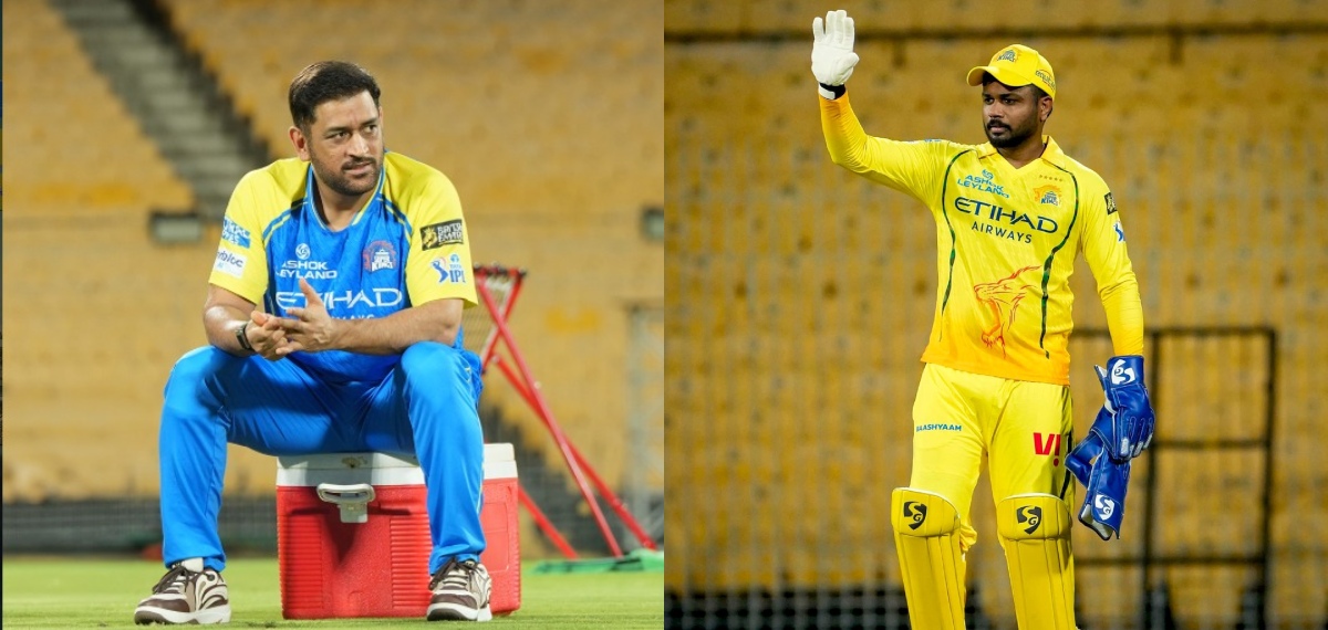 സിഎസ്കെയ്ക്ക് തിരിച്ചടി; ധോണിക്ക് പരിക്ക്, കീപ്പറാകാൻ സഞ്ജു സാംസൺ