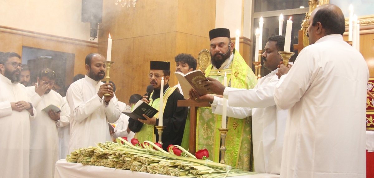 ബഹ്റൈൻ സെന്റ് മേരീസ് കത്തീഡ്രലിൽ ഓശാന പെരുന്നാൾ ആഘോഷിച്ചു