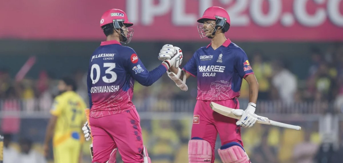 വൈഭവും ജയ്‌സ്വാളും തകര്‍ത്തടിച്ചു; ഐപിഎല്ലില്‍ ചെന്നൈയെ വീഴ്ത്തി രാജസ്ഥാന് വിജയത്തുടക്കം