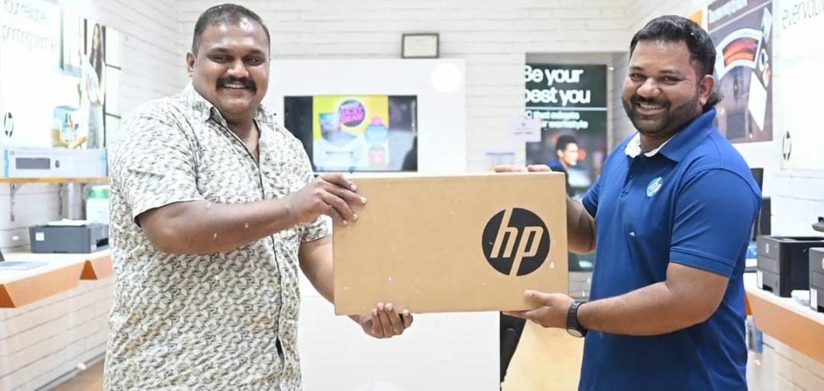 ₹1 Laptop Fest: ആദ്യ ഭാഗ്യശാലിയെ പ്രഖ്യാപിച്ച് HP World Sysmantech