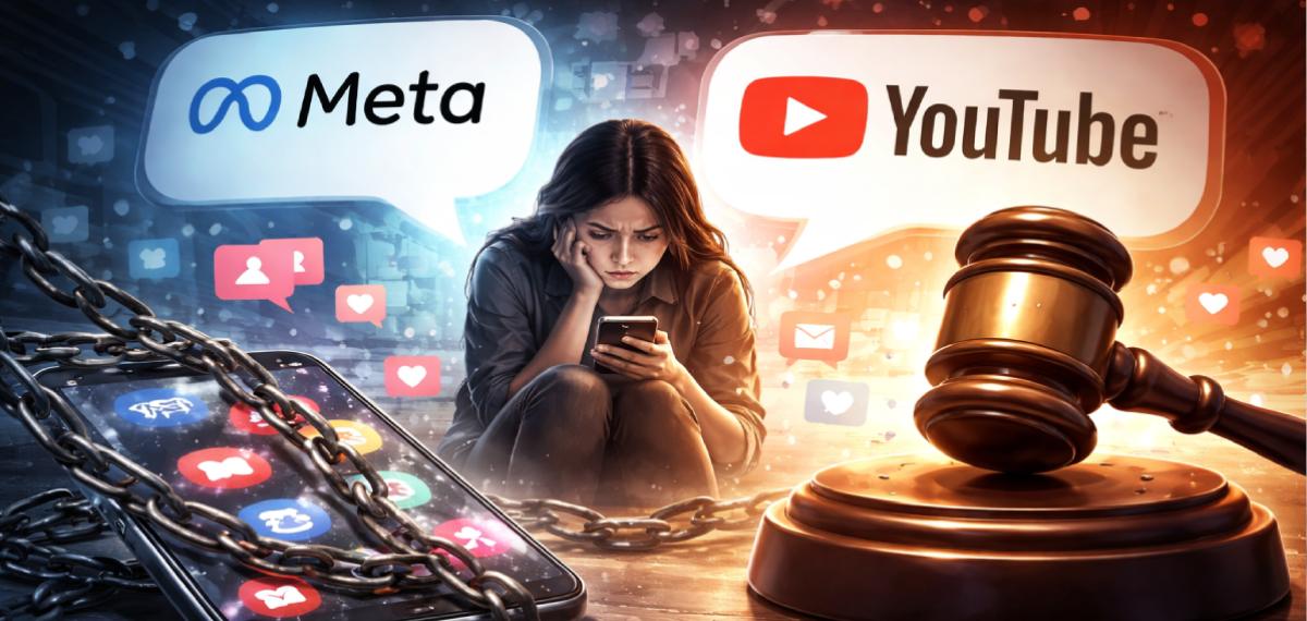 ഡിജിറ്റല്‍ അഡിക്ഷന്‍: ലാഭത്തിന് മുകളില്‍ സുരക്ഷ വേണമെന്ന് കോടതി, മെറ്റയ്ക്കും ഗൂഗിളിനും 50 കോടി പിഴ