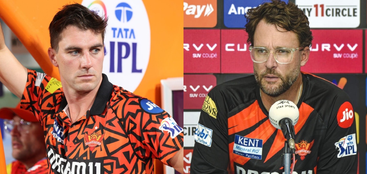 'പാറ്റ് കമ്മിൻസിന്റെ അഭാവം മൈതാനത്ത് ഞങ്ങളെ ബാധിക്കുന്നില്ല'; SRH മുഖ്യ പരിശീലകന്‍ ഡാനിയല്‍ വെട്ടോറി