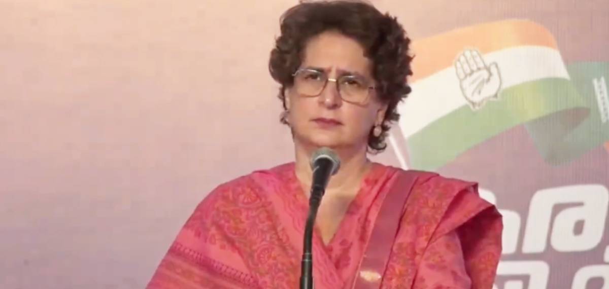 'സിപിഐഎമ്മും ബിജെപിയും അഴിമതിക്കാരാണ്, അധികാരത്തിൽ തുടരാൻ CPIM ബിജെപിയുമായി ഡീലുണ്ടാക്കി': പ്രിയങ്കാ ഗാന്ധി