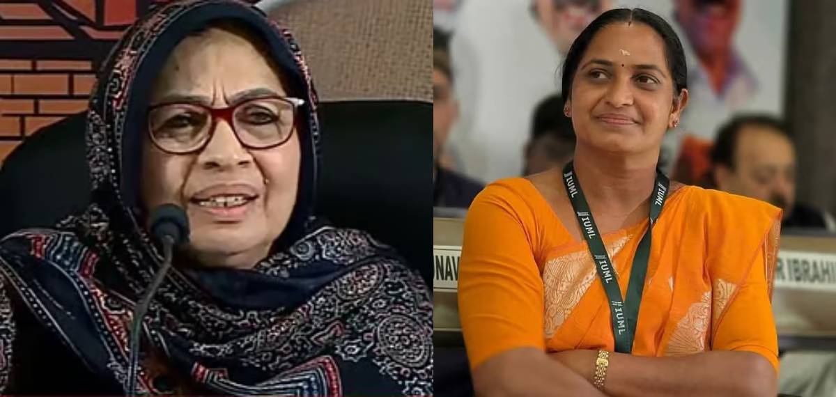 സ്ത്രീകൾക്ക് പ്രവർത്തിക്കാൻ ലീഗിൽ നിയന്ത്രണമില്ല;മതേതരത്വം തെളിയിക്കാനല്ല ദേശീയ ഭാരവാഹിയാക്കിയത്: ജയന്തി രാജൻ