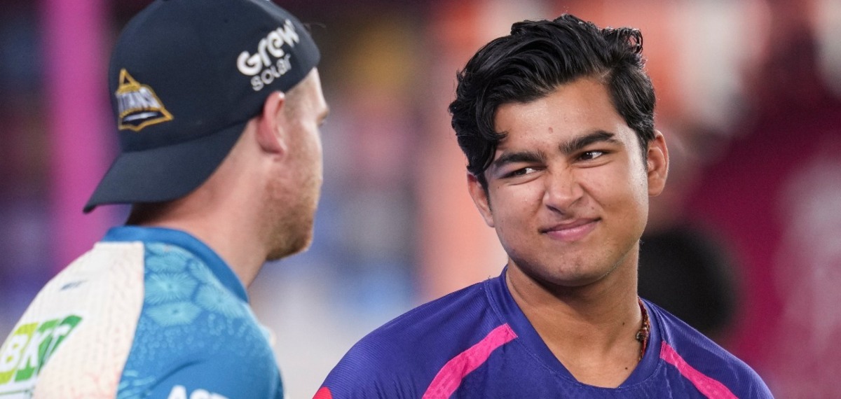 'വൈഭവ് ഞാൻ കണ്ടതിൽ വെച്ച് ഏറ്റവും മികച്ച യുവതാരം'; പുകഴ്ത്തി ജോസ് ബ‌ട്‌ലർ