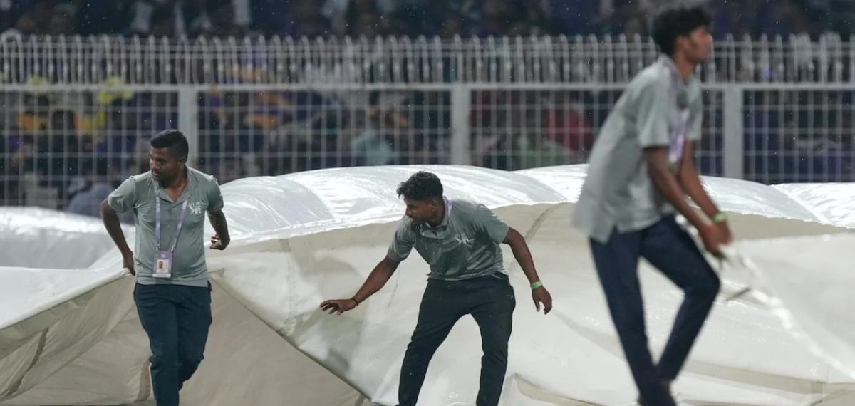 മഴ കളിച്ചു; കൊൽക്കത്ത-പഞ്ചാബ് മത്സരം ഉപേക്ഷിച്ചു