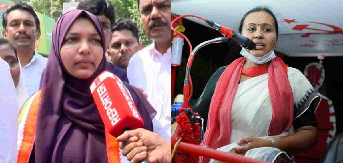 കുടെയുണ്ടെന്ന് പറഞ്ഞുവഞ്ചിച്ചവർക്കെതിരെ വോട്ട്; ആറന്മുളയിലെത്തി വീണാ ജോർജിനെതിരെ പ്രചരണത്തിൽ സജീവമായി ഹർഷീന