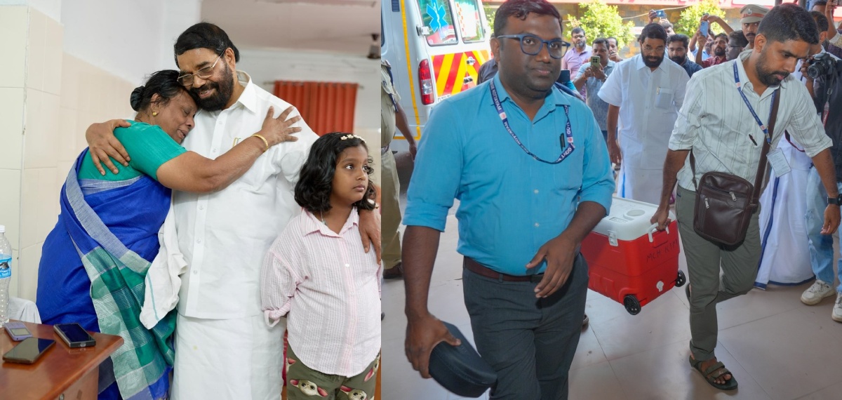 ആ ഹൃദയമിടിപ്പിന് വേണ്ടി വാസവൻ പ്രചാരണം നിർത്തി; അരുണിന്റെ കുടുംബത്തിന് ആശ്വാസമായി 'വാസവൻ ചേട്ടൻ'