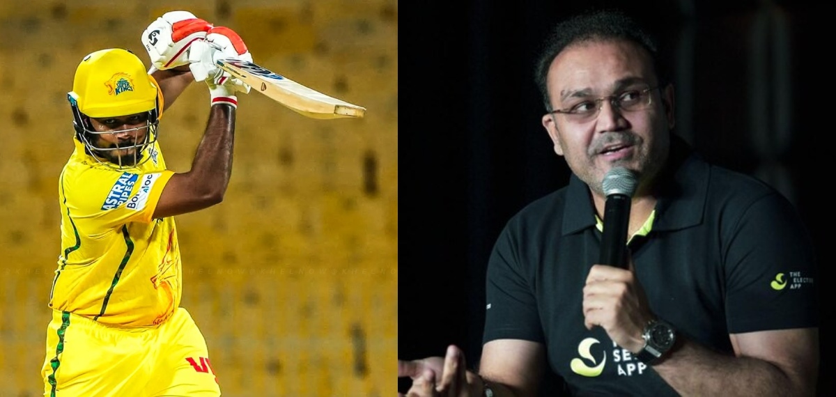 'സഞ്ജു സാംസൺ യഥാർത്ഥത്തിൽ യുവരാജ് സിങിനെ പോലെയാണ്'; സഞ്ജുവിന് ടിപ്സുമായി സെവാഗ്