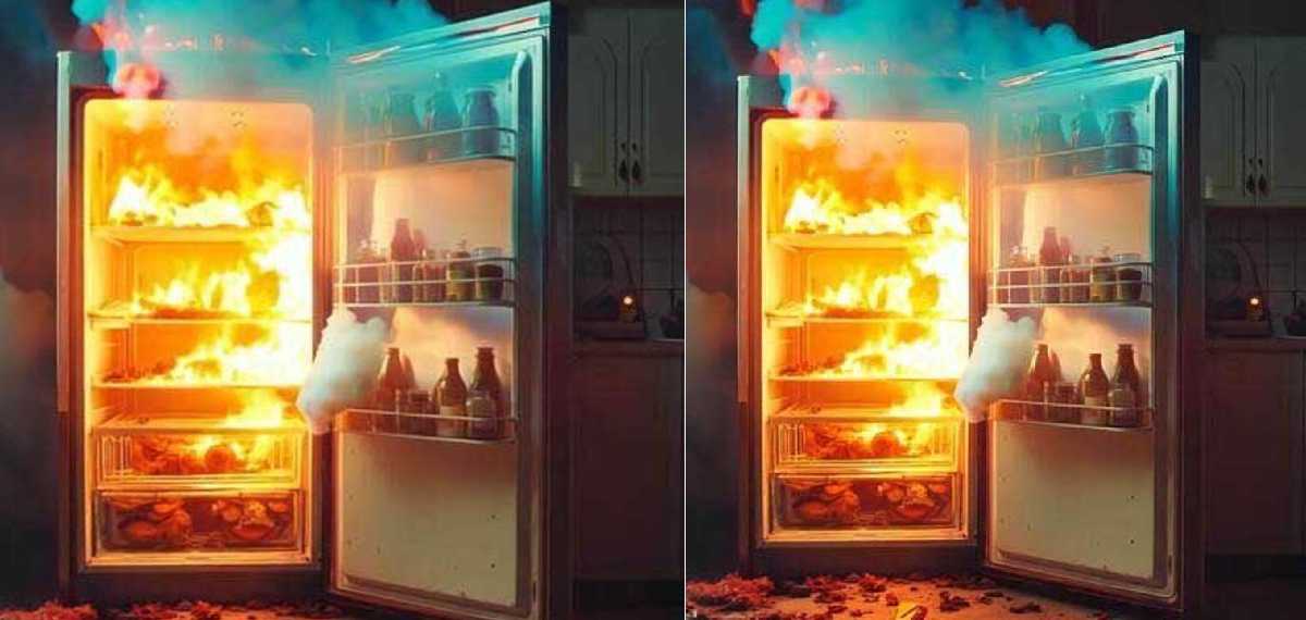 fridge exploding