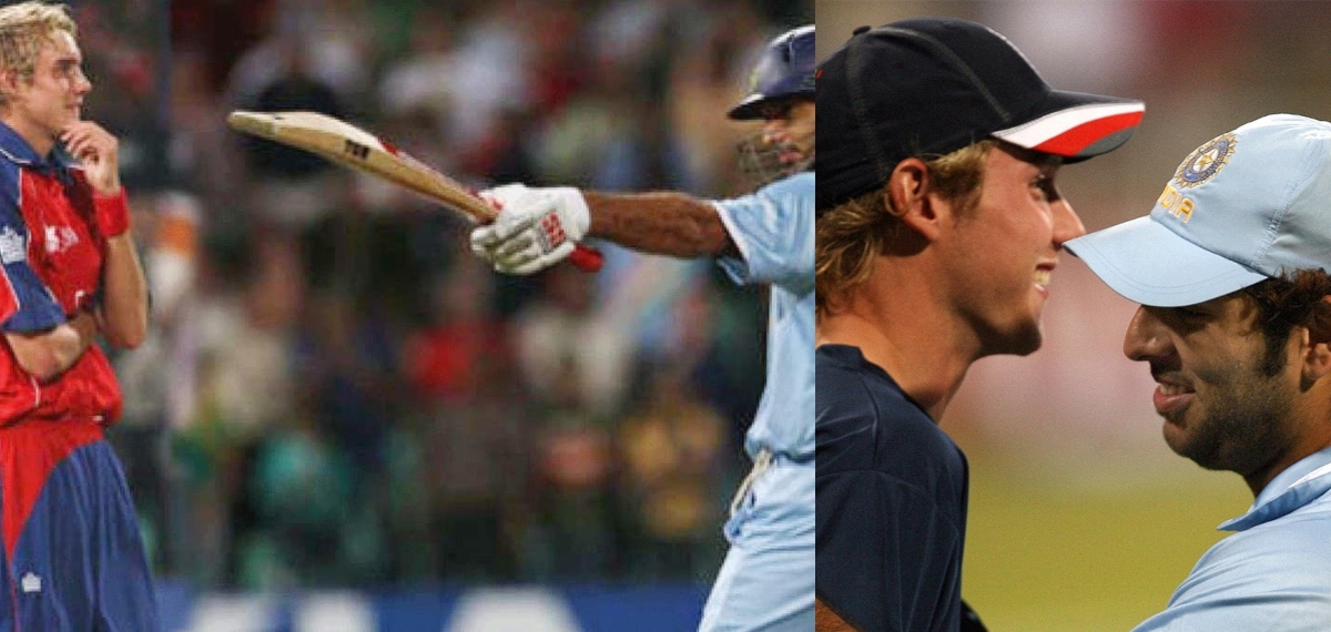 'എന്നിട്ടും അവന്റെ അരിശം തീർന്നില്ല'; താൻ കൊടുത്ത ഇന്ത്യൻ ജഴ്‌സി ബ്രോഡ് ചവറ്റുകൊട്ടയിലെറിഞ്ഞെന്ന് യുവി