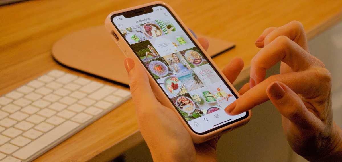 fake instagram account spam message
