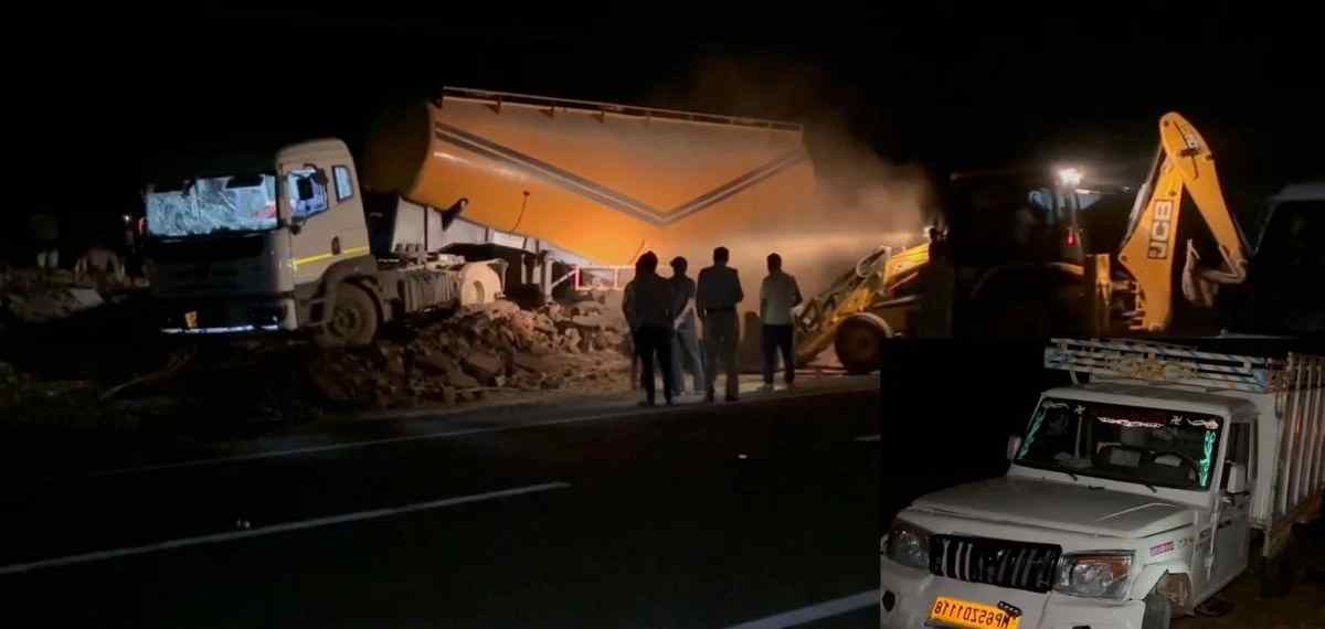 മധ്യപ്രദേശില് നിയന്ത്രണം വിട്ട ട്രക്ക് ഇടിച്ചുകയറി അഞ്ച് പേര്ക്ക് ദാരുണാന്ത്യം