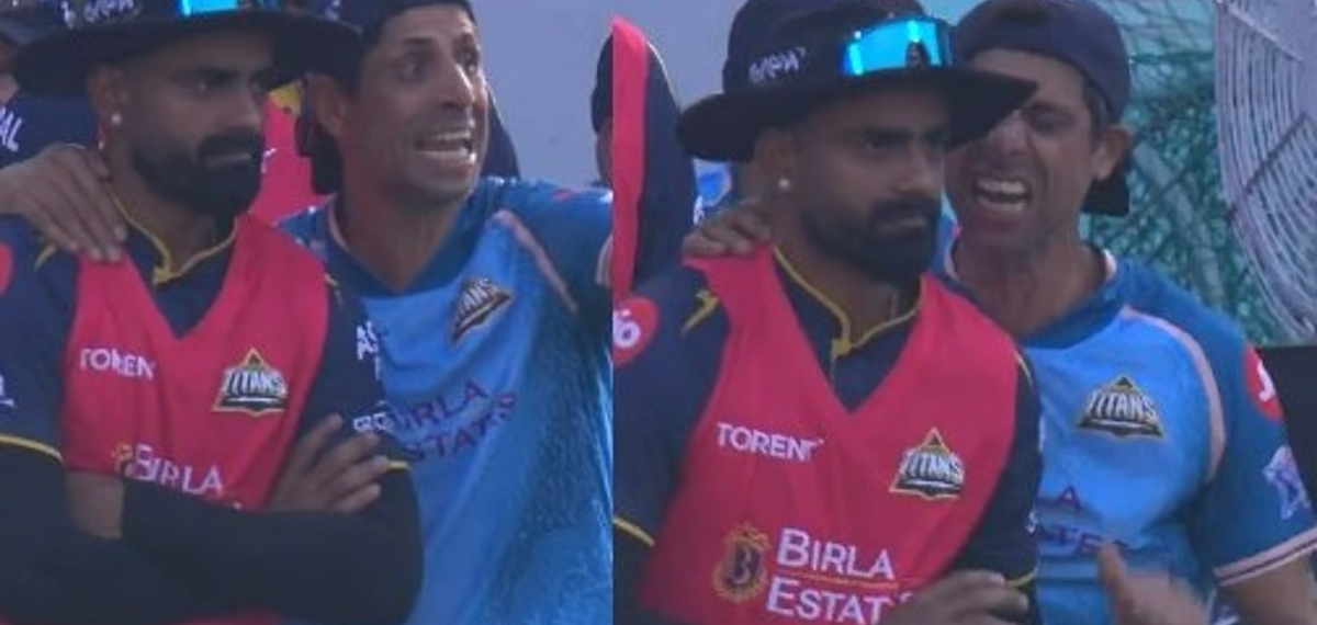 'ഓടി ചെന്ന് പറ'; കുൽവന്തിനെ ഗ്രൗണ്ടിലേക്ക് തള്ളിവിട്ട് നെഹ്റ; അടുത്ത പന്തിൽ വിക്കറ്റ്; VIDEO